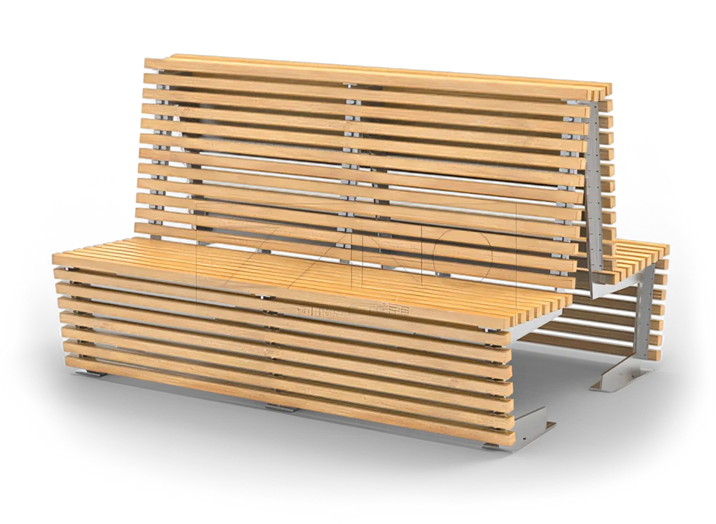 Modulaarsed roostevaba teras pingid kahekohalise variandina
