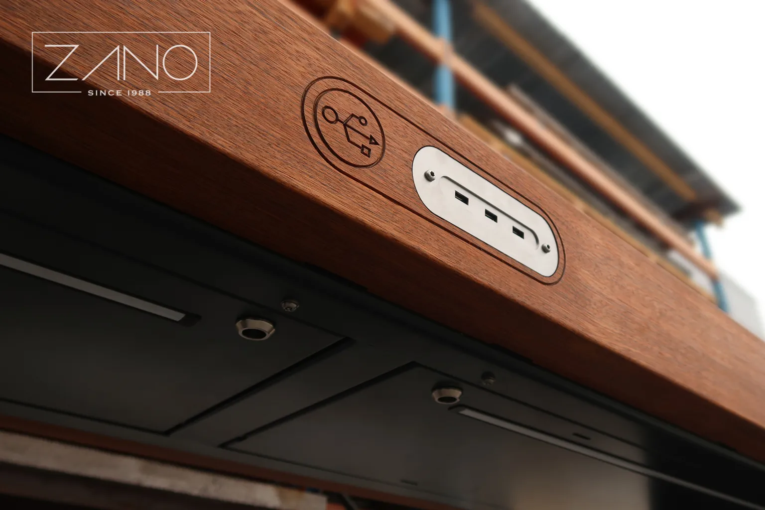 Photon Smart City pink, valmistatud jatoba-tugevast puidust