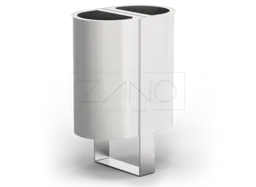 Kaheosaline prügikastid 2 x 30 L