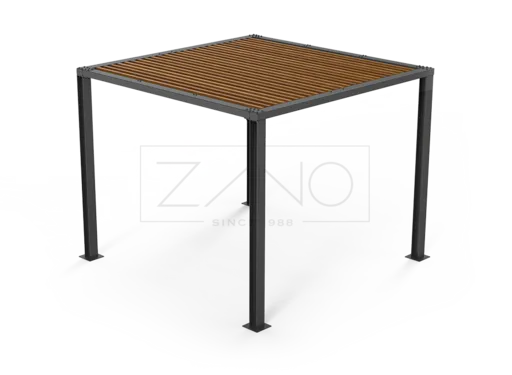 Pergola 3 x 3 m 22.001.1 | süsinikteras