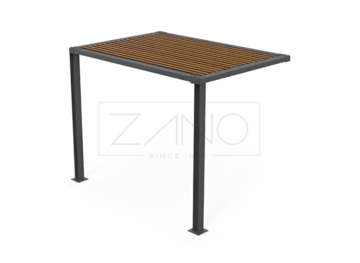 Pergola, moodul 3 x 2 m 22.101.2 | ZANO väikevormid
