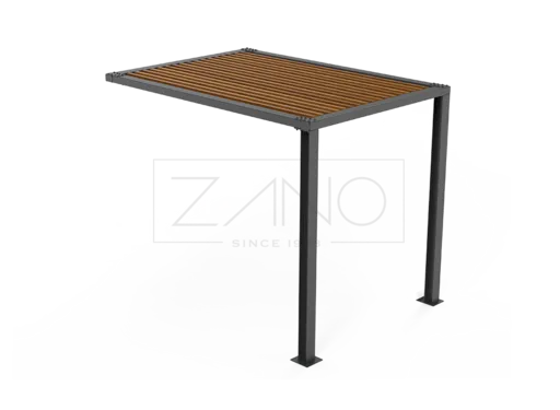 Pergola, moodul 2 x 3 m, 22.101.3, süsinikteras