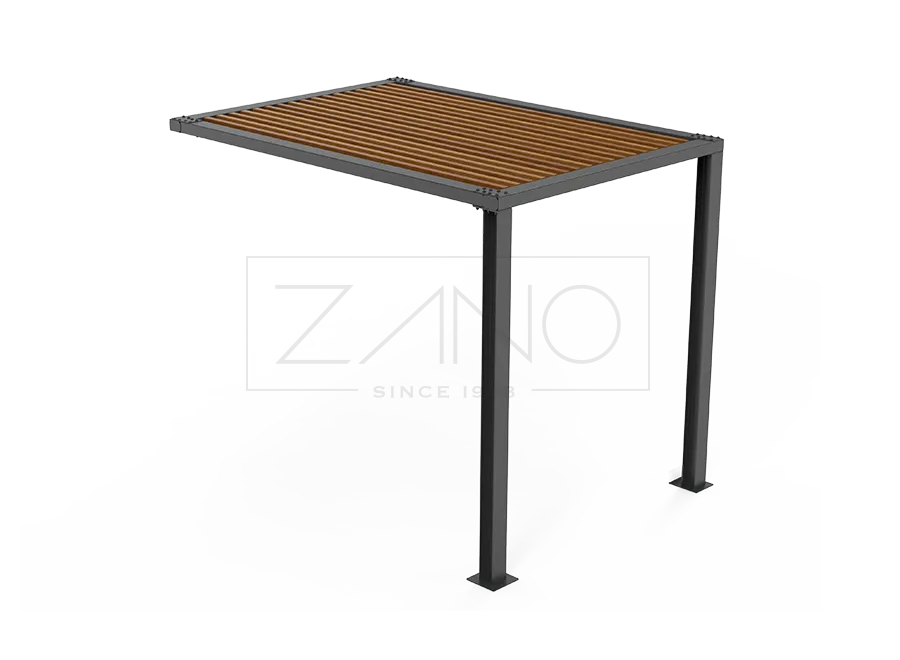 Pergola, moodul 2 x 3 m, 22.101.3, süsinikteras