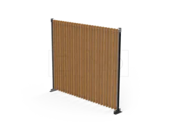 Pergola – 3 m pikkune puidust laudadest sein | ZANO