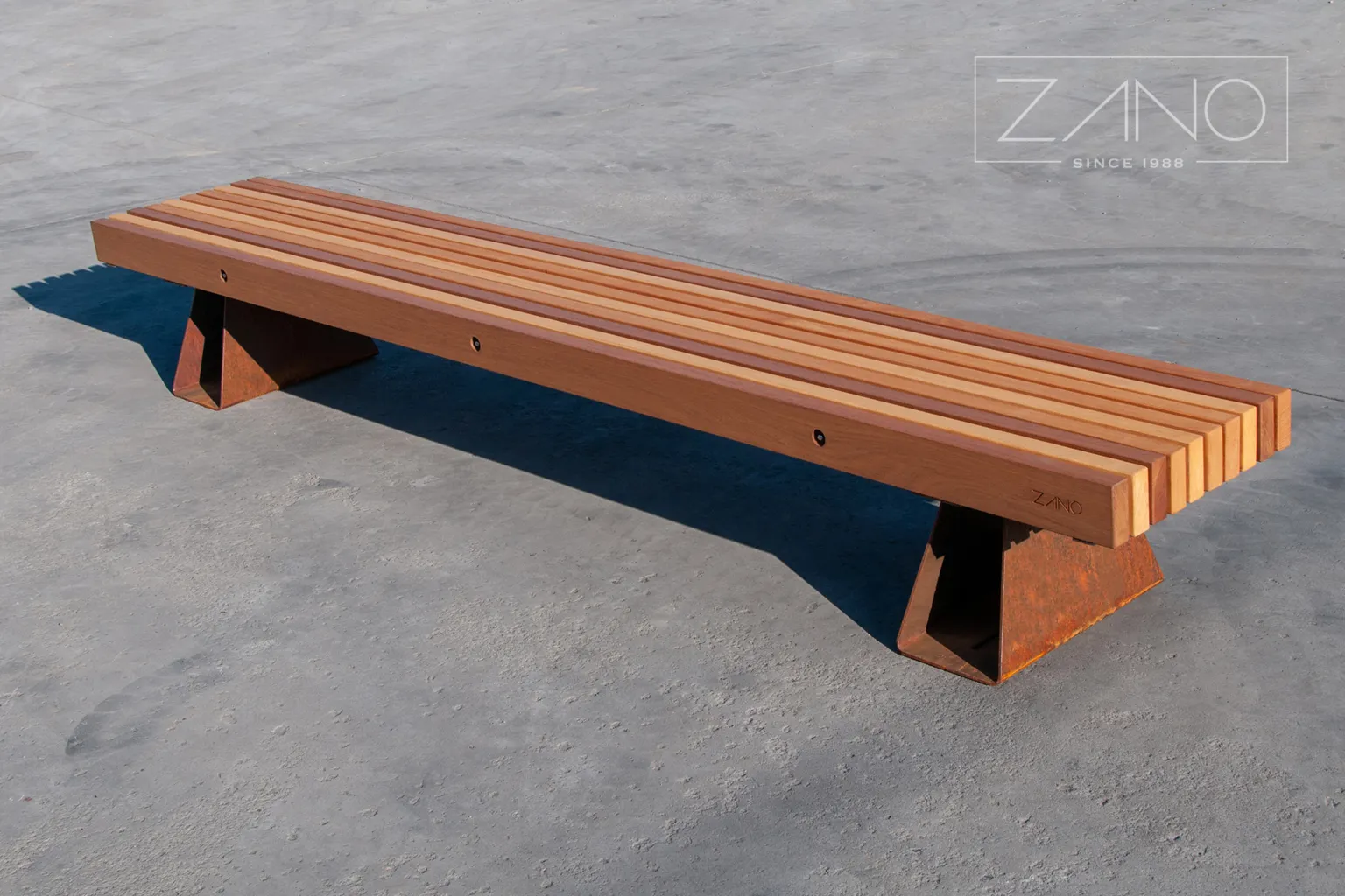 Travetto pink corten-teras