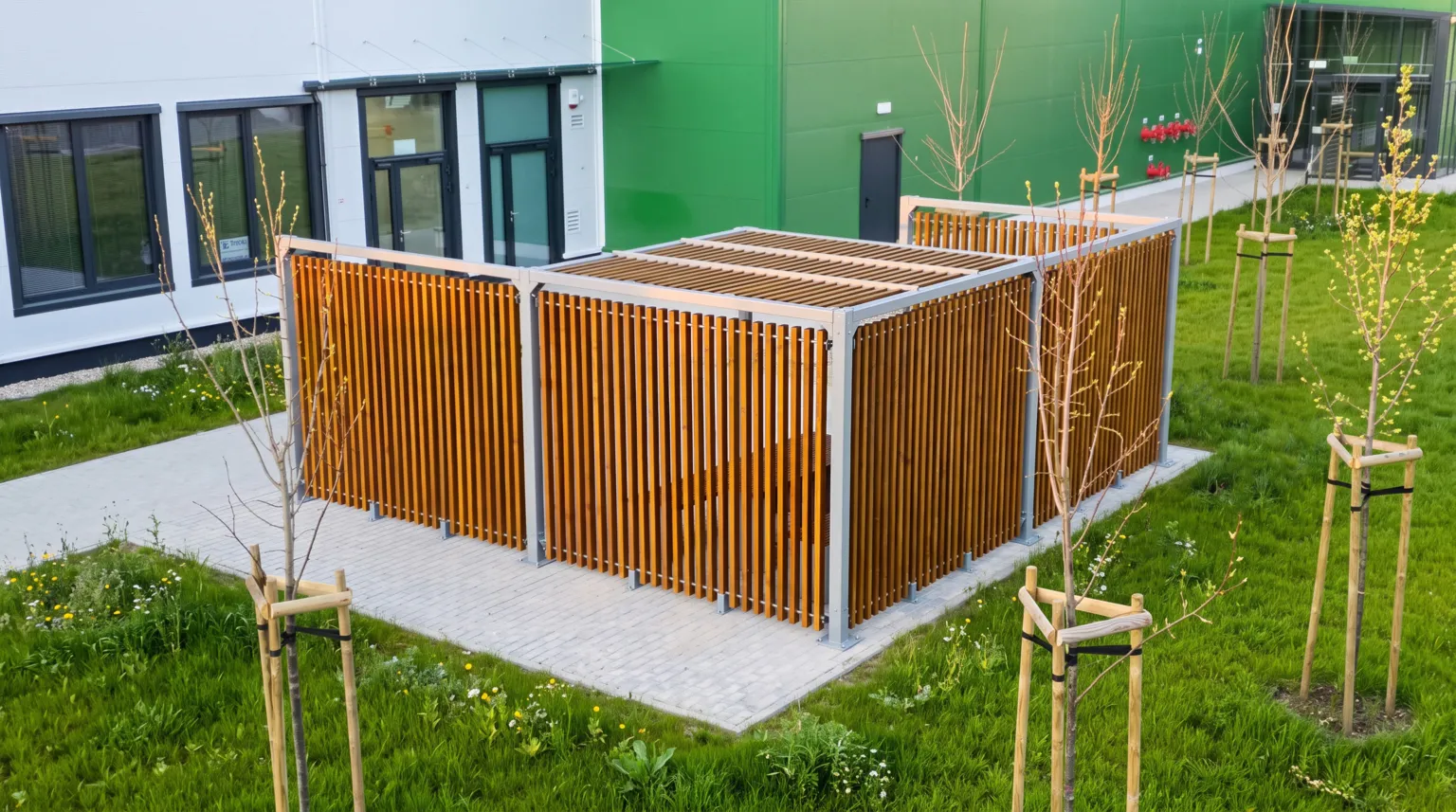 3 Wrocławi pergola