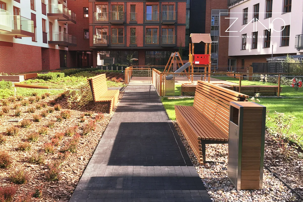 Parkide elamurajoon | Poolas toodetud pingid