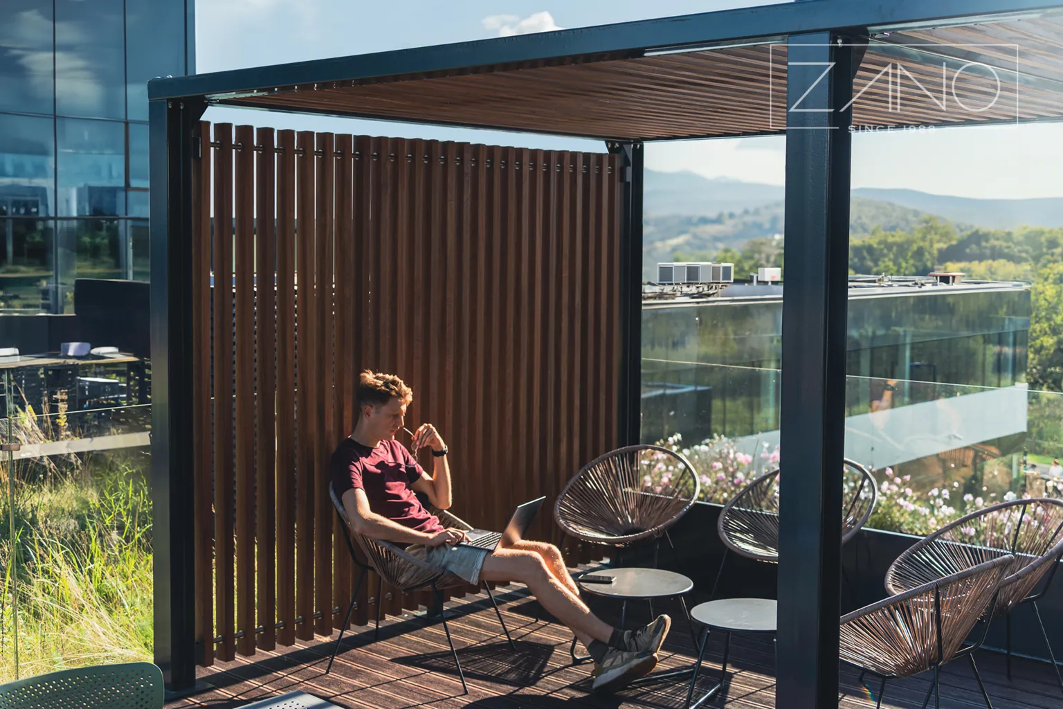 pergola Zano linnamööbel