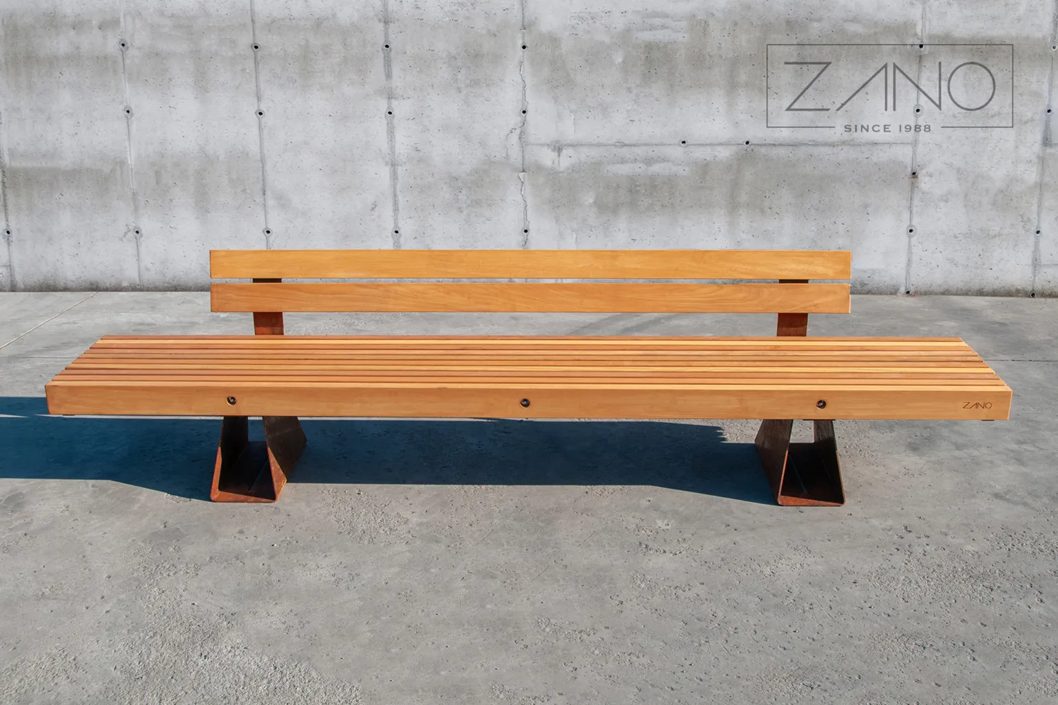 Corten-terasest linnapink