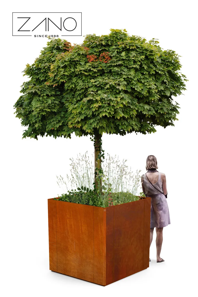 Stilo lillekast 06.048.XXL | Corten