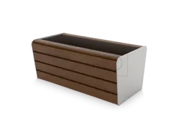 06 012 m „Soft” roostevaba terasest lillekast