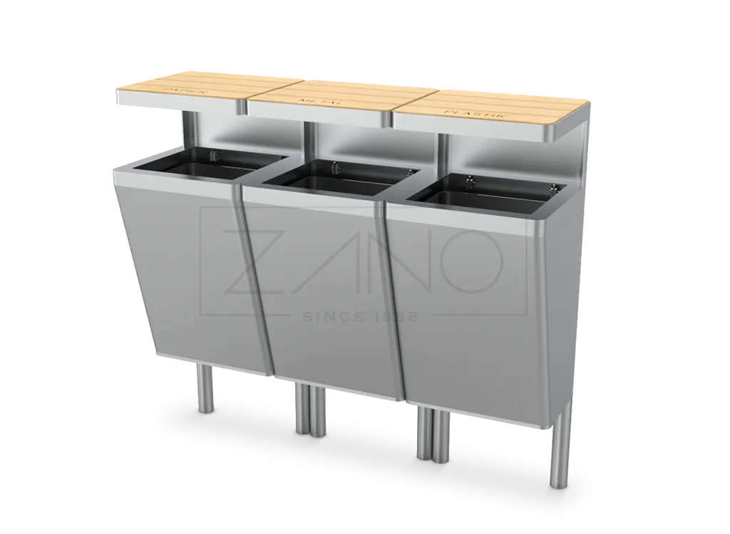 15 046 kosz recyklingowy scandik