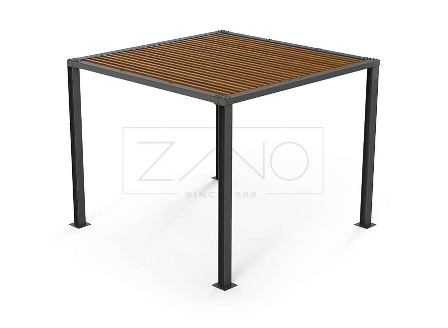 Pergola 3 x 3 m 22.001.1 | süsinikteras