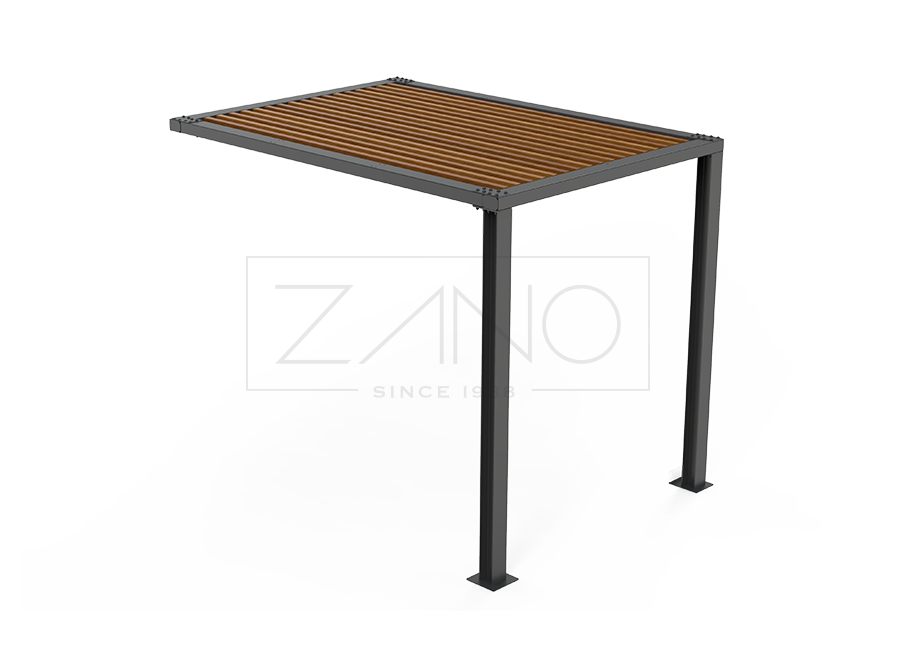 Pergola moodul 2 x 3 m 22.101.3 süsinikterasest