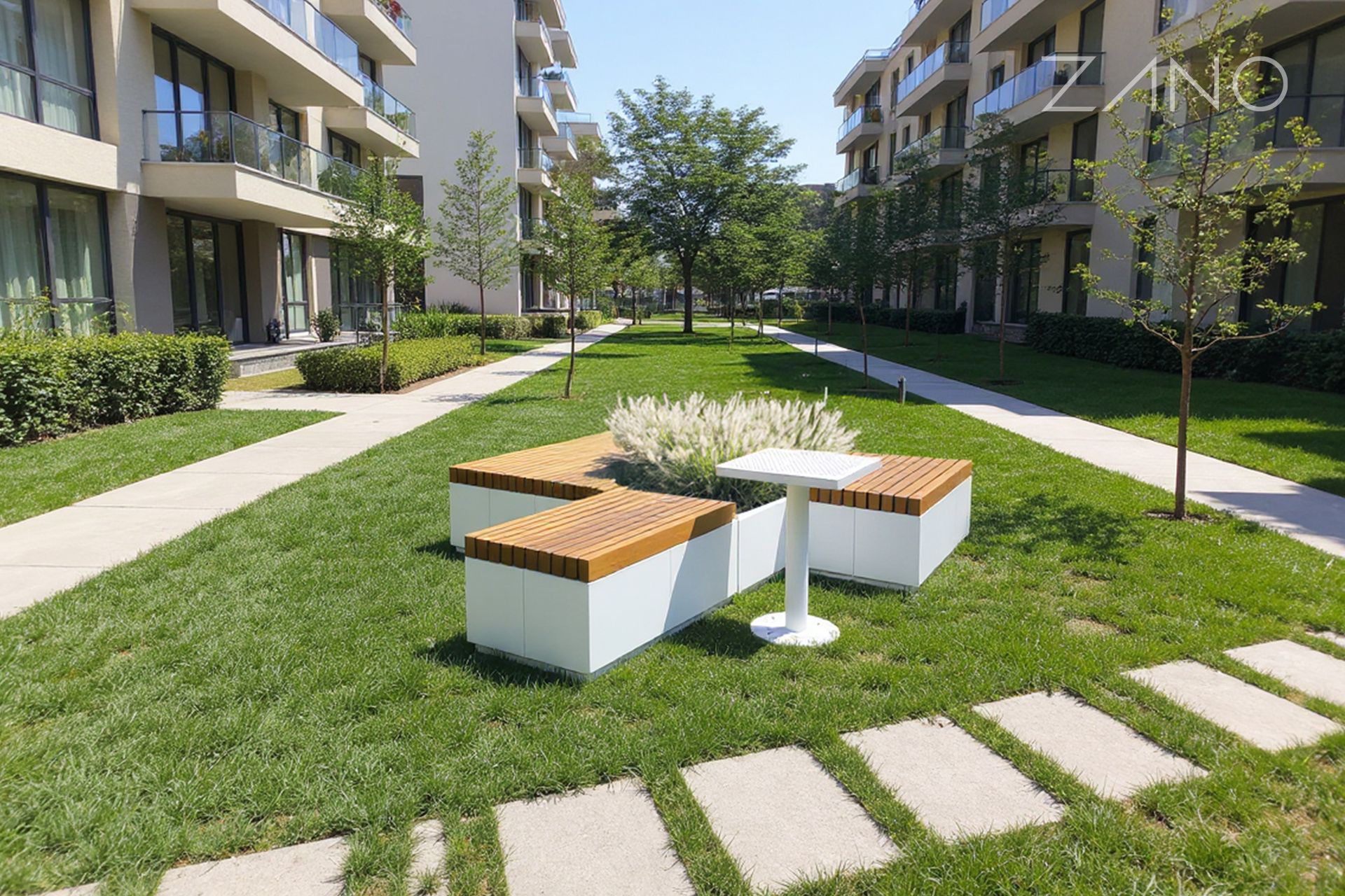 Modulaarne pargimööbel Modulaarne pargimööbel