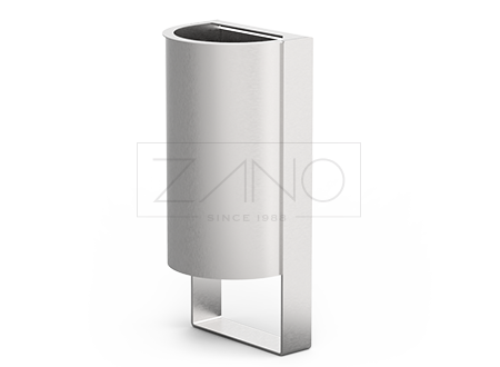 Roostevabast terasest linnajäätmete prügikast Linnajäätmete prügikast | Lihtne, vastupidav, odav, vastupidav