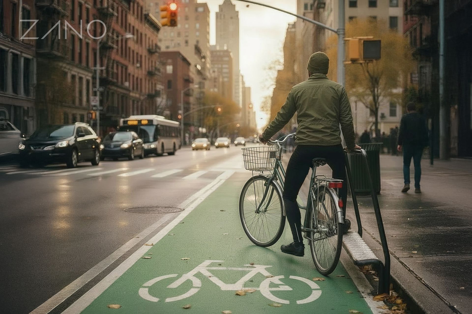 Jalgrattaga tänava ületamiseks mõeldud jalgrattatoetus Jalgratturite toetamine