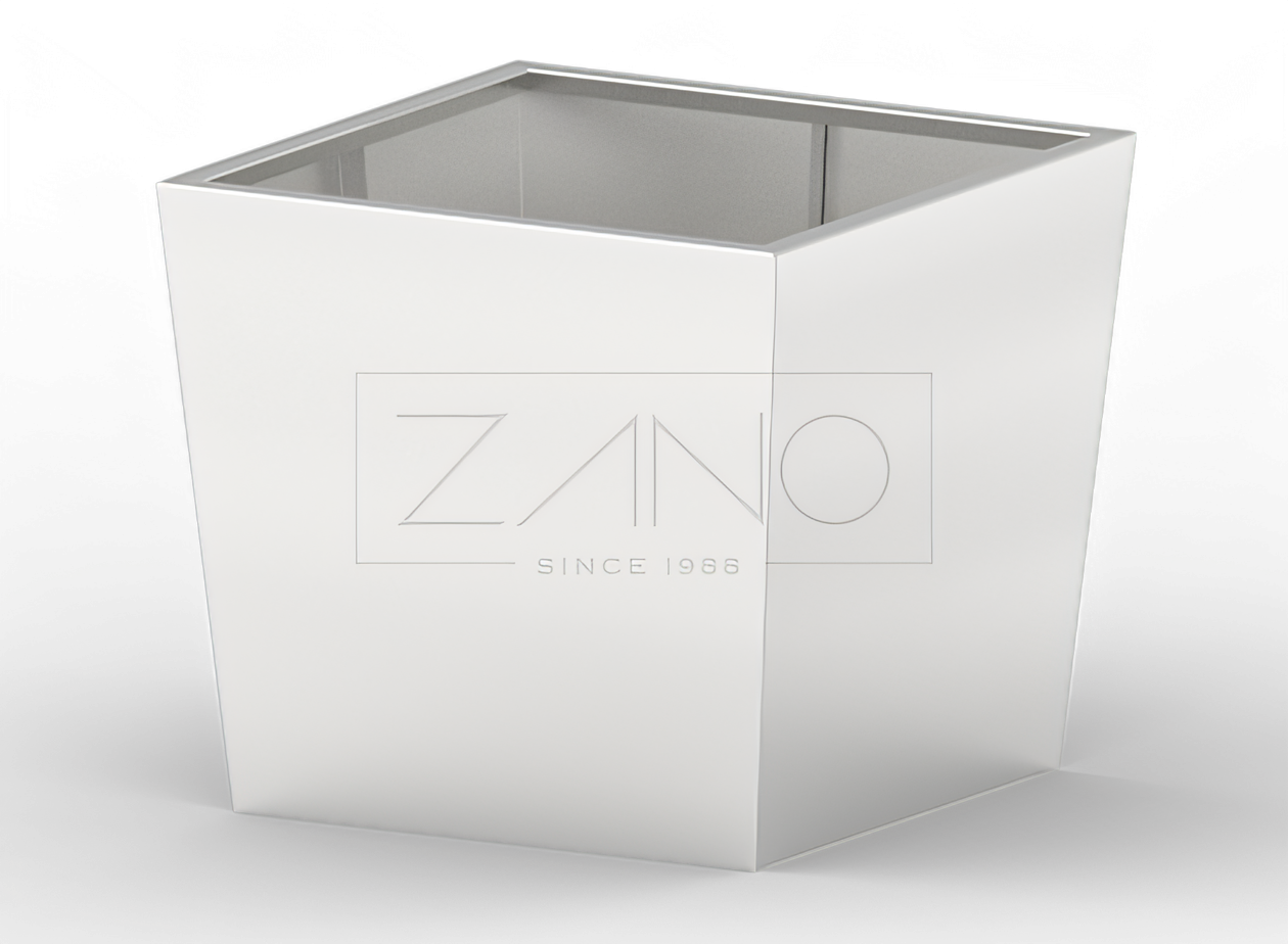 Tulipunapott roostevabast terasest, suurus XL