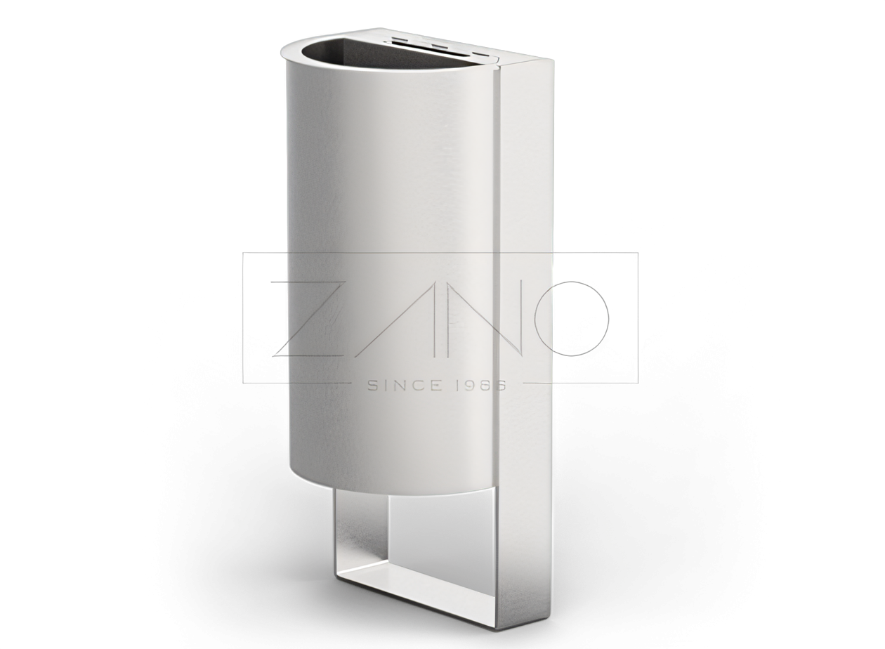 J&auml;&auml;tmekorv koos tuhatoosiga, vabalt seisev, v&auml;line, roostevabast terasest