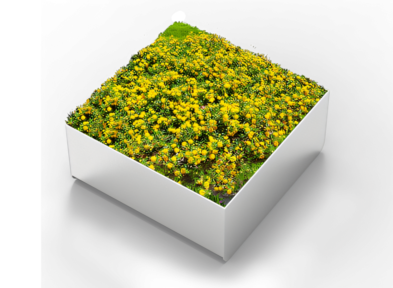 ZANO Orbit pott, mis on valmistatud roostevabast terasest