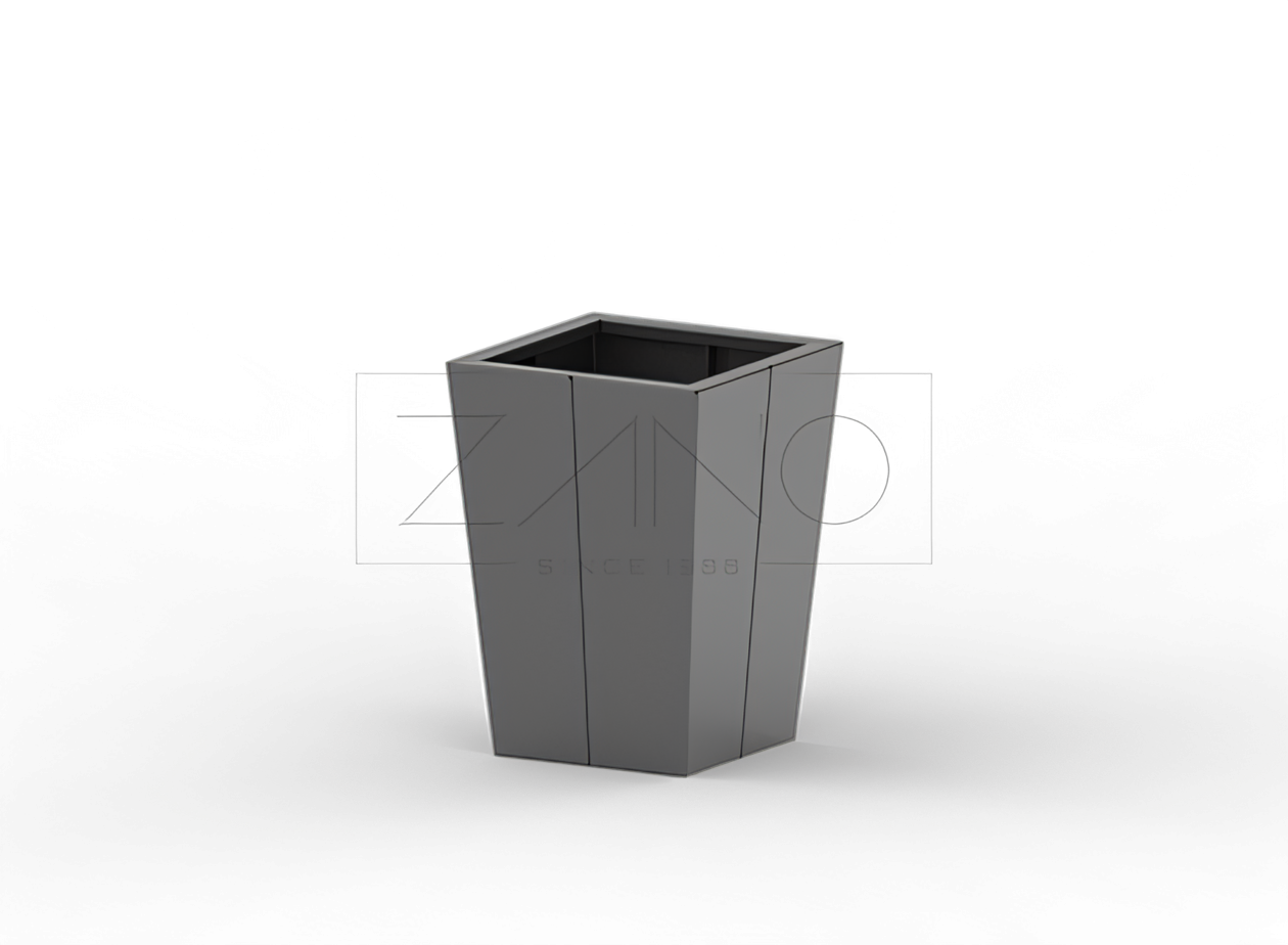 Mustast terasest Tulip potti suurus S Mustast terasest Tulip potti suurus S