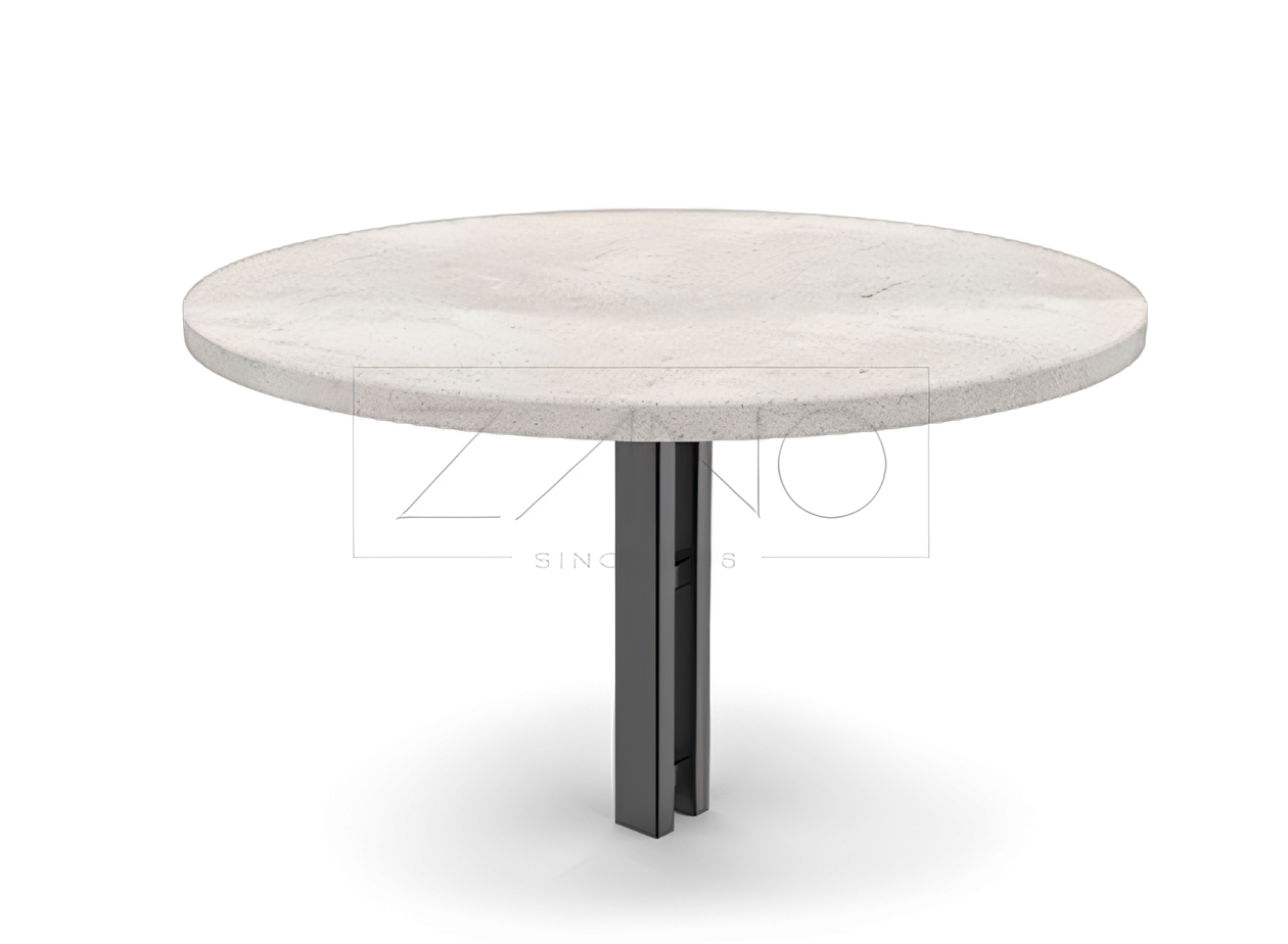 Bussitabel 13.020.2, süsinikterasest, betoonist ülemine osa Pargi male ja hiina laud